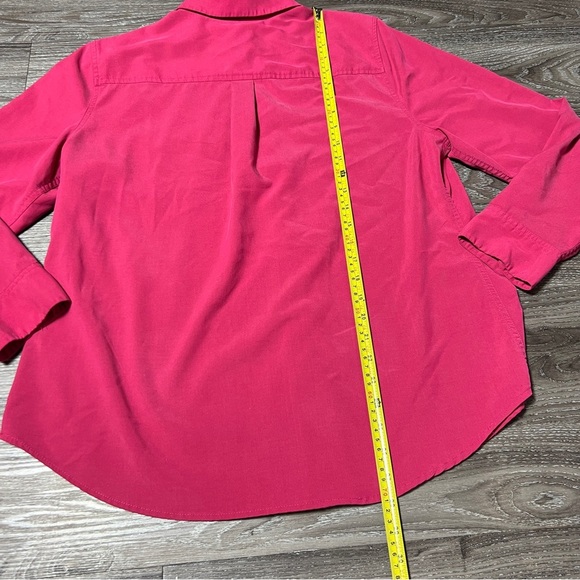 Chico's Vibrant Pink Button-Up Shirt - Picture 4 of 7